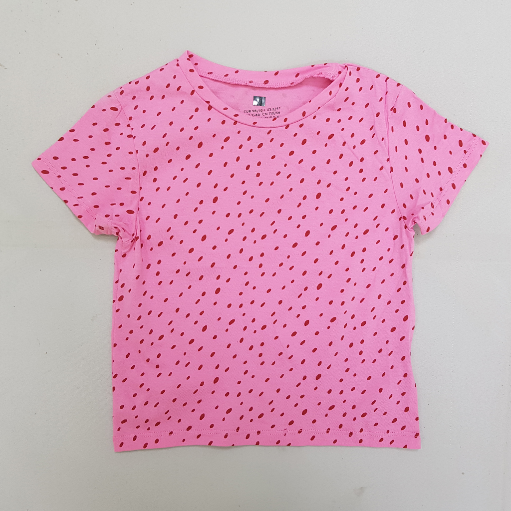 تی شرت دخترانه 28411 سایز 1.5 تا 10 سال مارک H&M   *