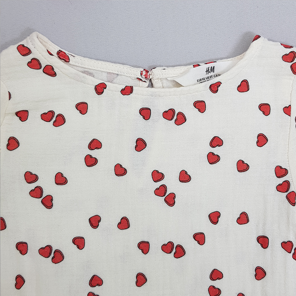 سارافون دخترانه 28494 سایز 1.5 تا 10 سال مارک H&M