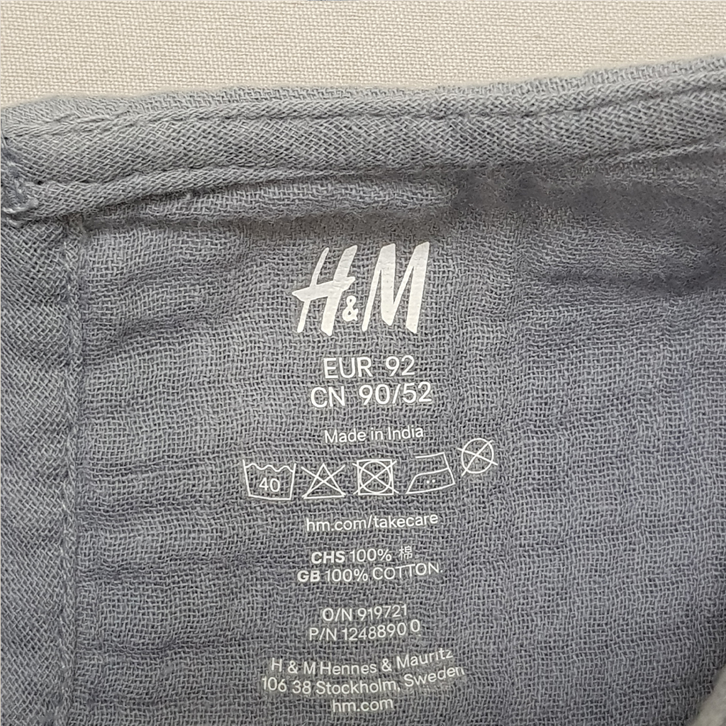 سارافون دخترانه 28473 سایز 1.5 تا 10 سال مارک H&M
