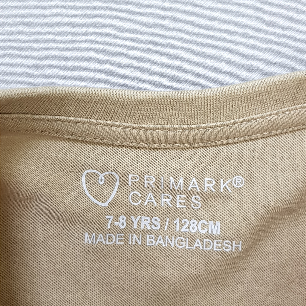 تی شرت پسرانه 28524 سایز 7 تا 10 سال کد 7 مارک Primark