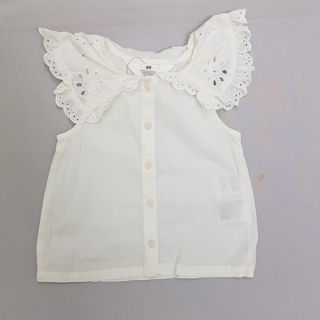 شومیز دخترانه 28499 سایز 1.5 تا 10 سال مارک H&M
