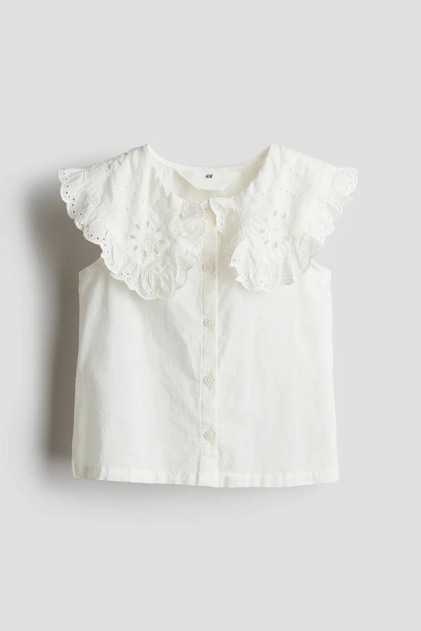 شومیز دخترانه 28499 سایز 1.5 تا 10 سال مارک H&M