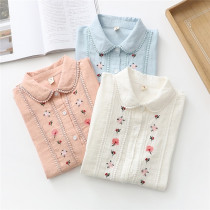 شومیز گلدوزی زنانه کد 417885