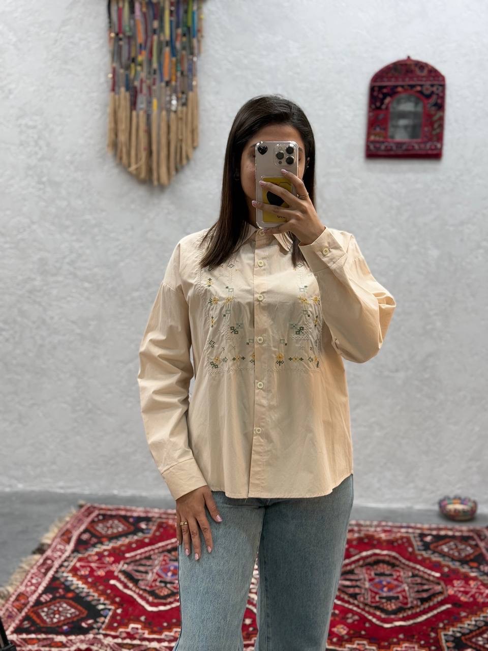 شومیز گلدوزی زنانه کد 417886