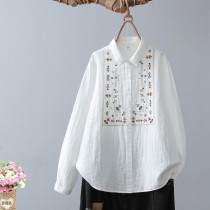 شومیز گلدوزی زنانه کد 417886