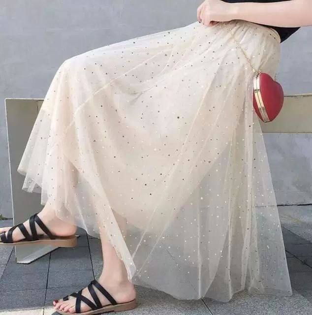 دامن شاین دار زنانه کد 417906