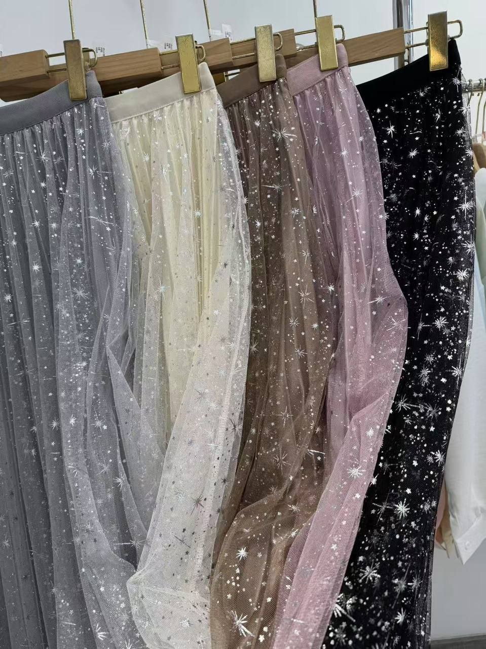 دامن شاین دار زنانه کد 417906