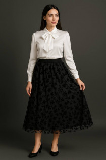 دامن دورو حریر زنانه کد 417914