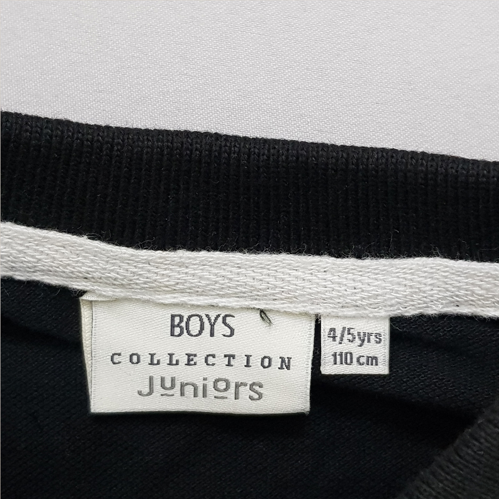 تی شرت یقه دار پسرانه 28548 سایز 1 تا 18 سال مارک JUNIORS
