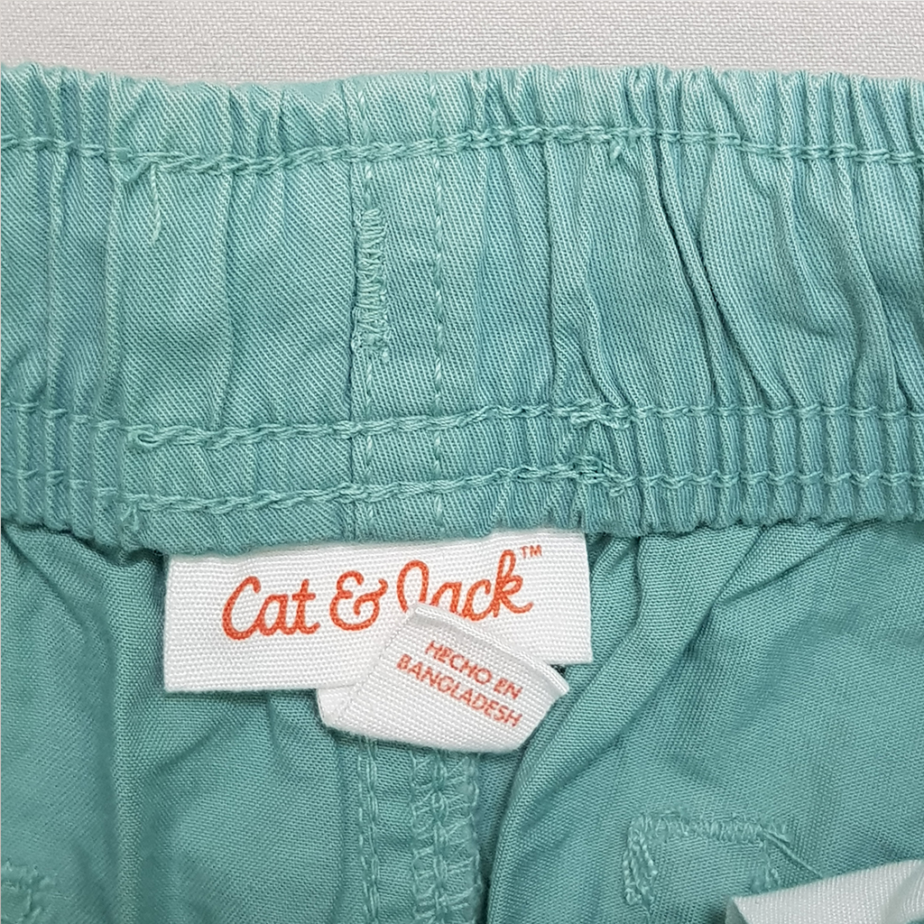 شلوارک کتان پسرانه 28519 سایز 4 تا 14 سال کد 2 مارک CAT&JACK
