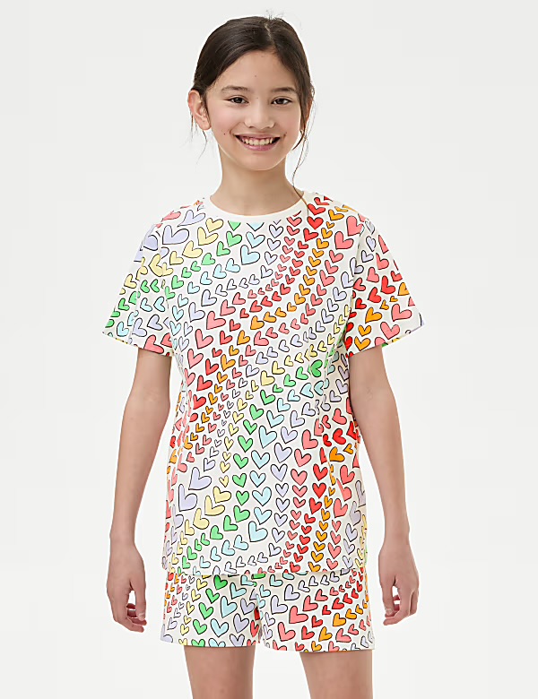 ست دخترانه 28538 سایز 7 تا 14 سال مارک M&S