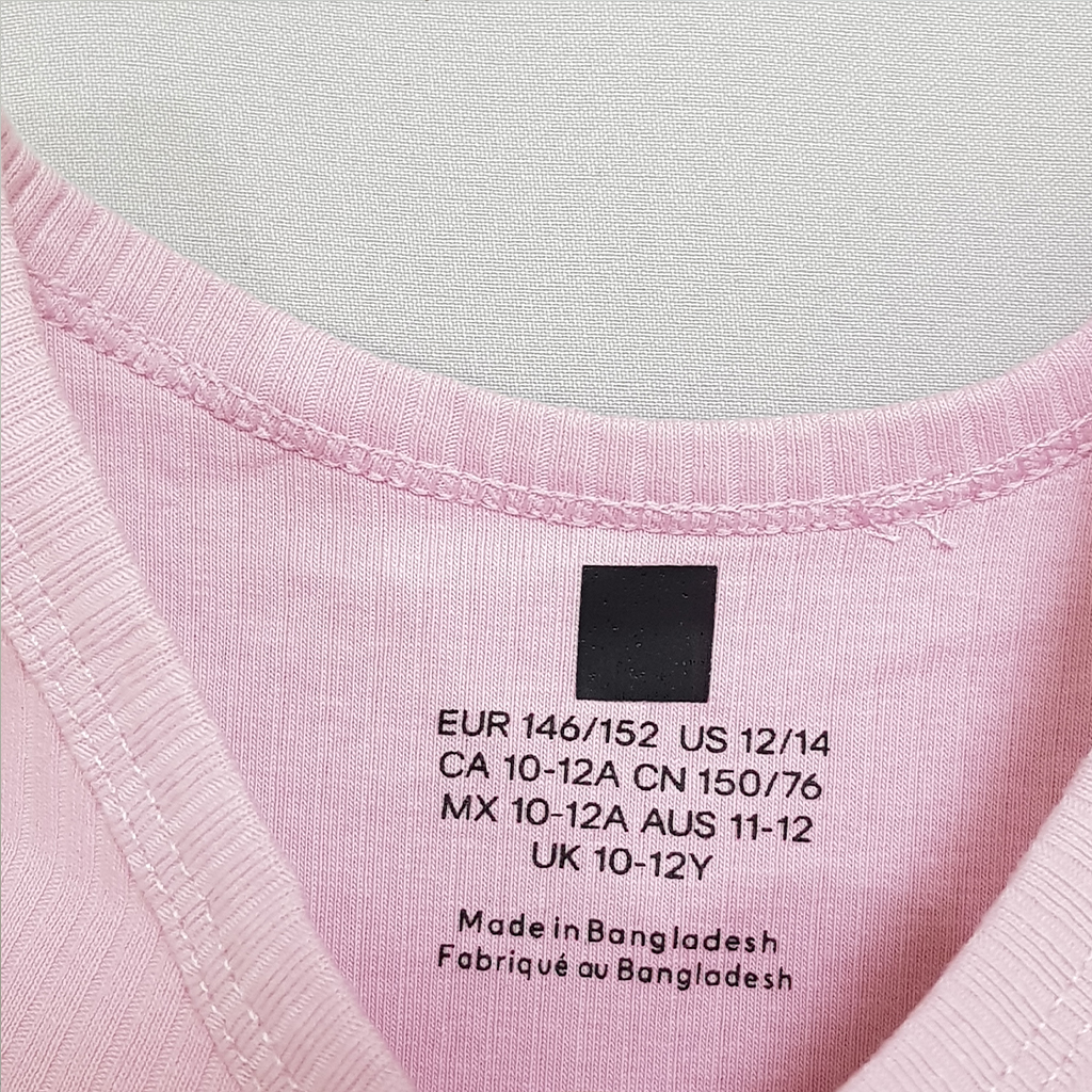 ست تاپ و دامن دخترانه 28526 سایز 11 تا 15 سال مارک H&M