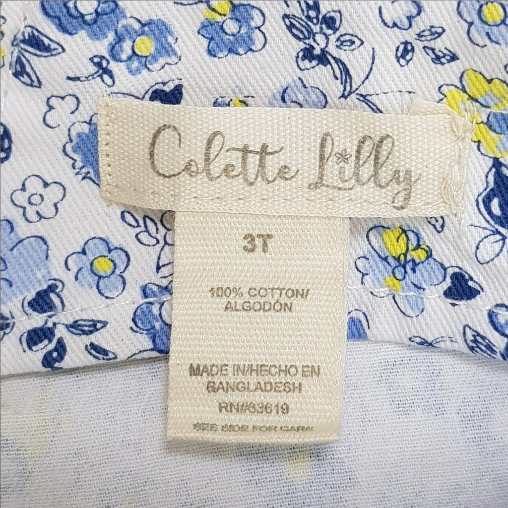 ست دو تکه دخترانه 28518 سایز 2 تا 6 سال مارک Colette Lilly