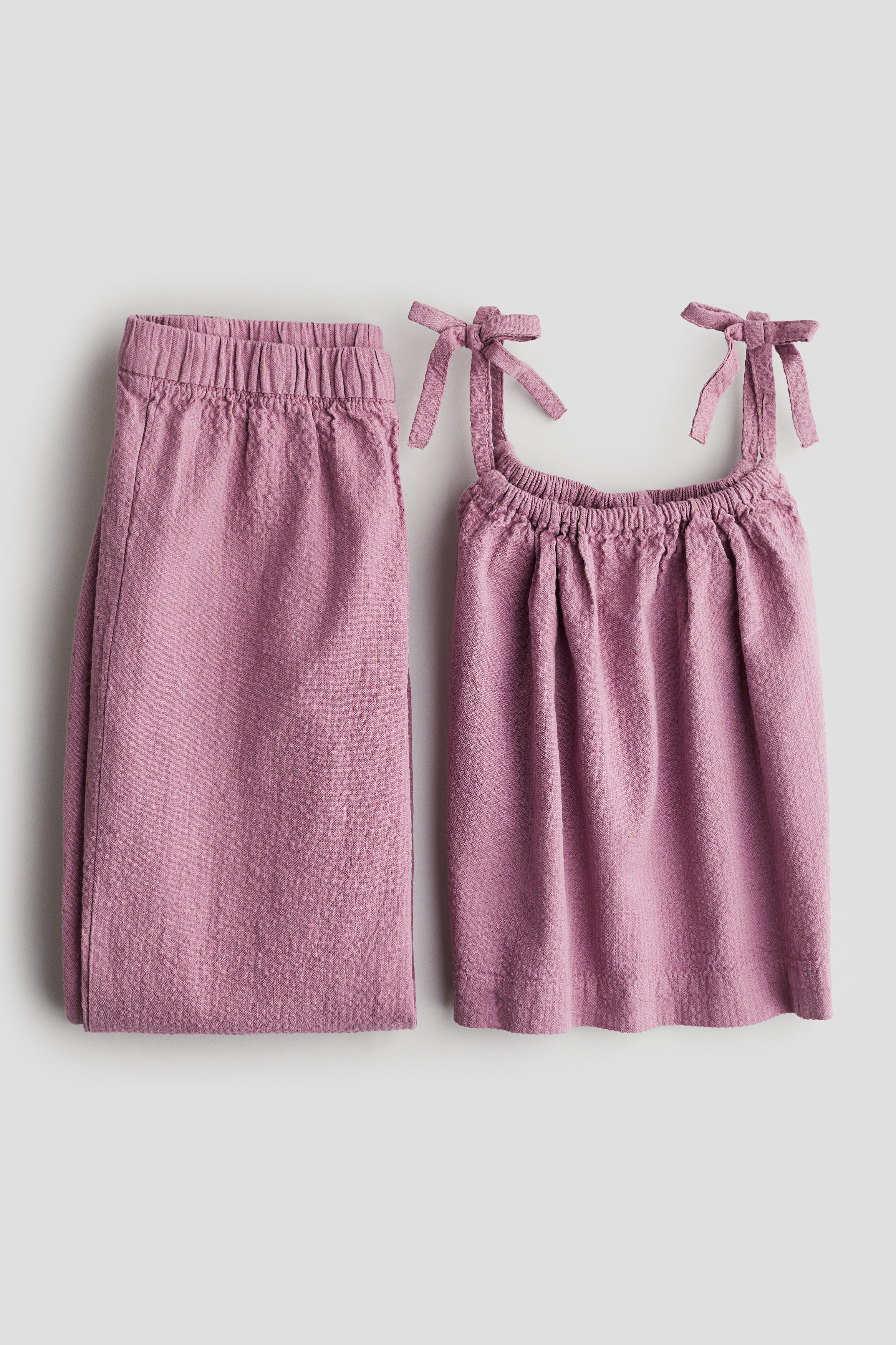 ست دخترانه 28647 سایز 2 تا 10 سال مارک H&M