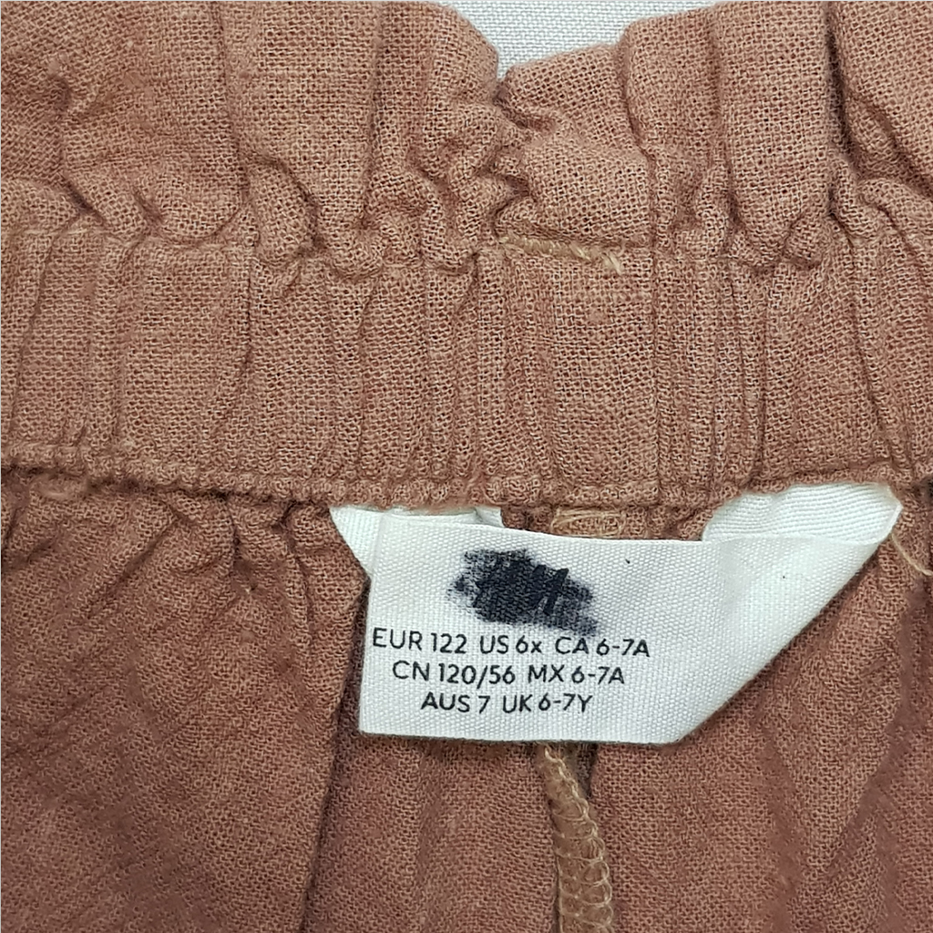 شلوارک دخترانه 28595 سایز 1.5 تا 12 سال مارک H&M