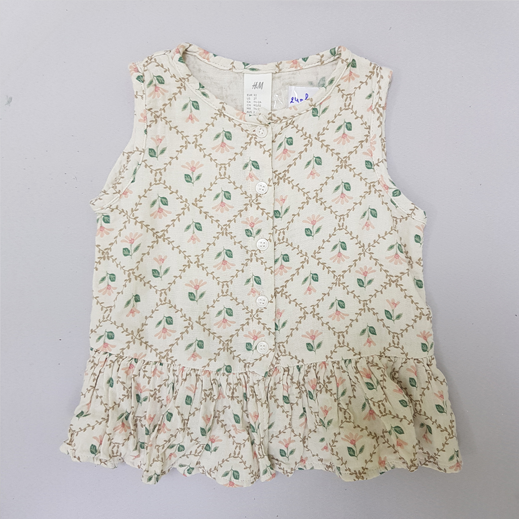 ست دخترانه 28655 سایز 6 ماه تا 4 سال مارک H&M