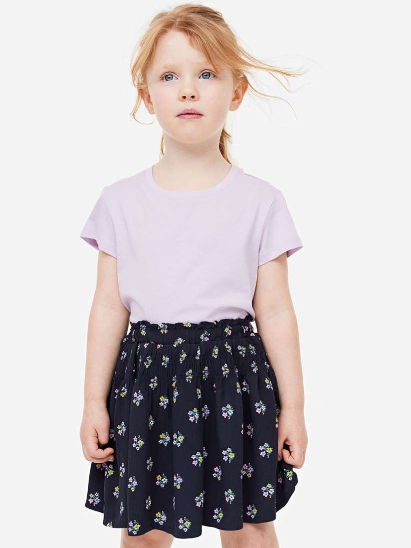 دامن دخترانه 28589 سایز 1.5 تا 10 سال مارک H&M   *