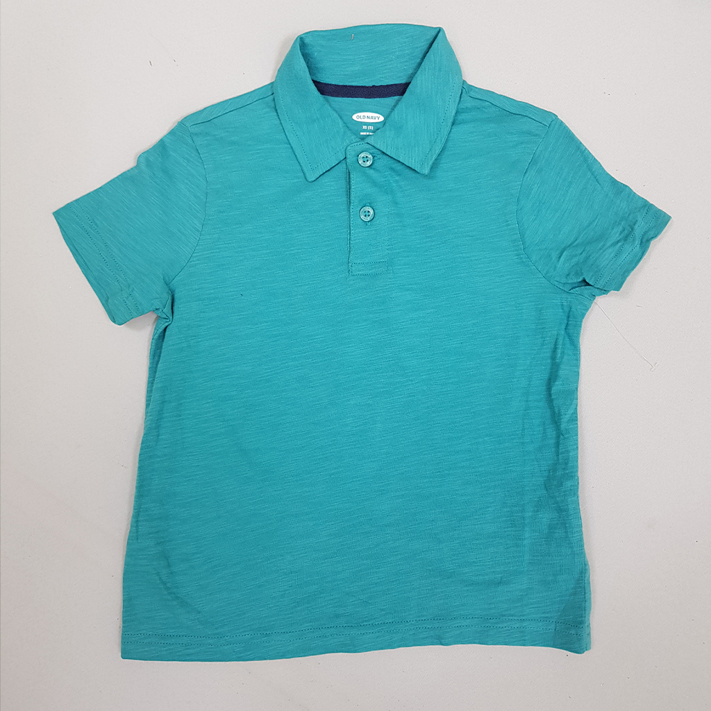 تی شرت یقه دار پسرانه 28693 سایز 5 تا 16 سال مارک OLD NAVY