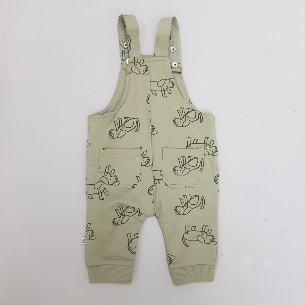 ست بلوز و پیشبندار پسرانه 28562 سایز 1 تا 24 ماه مارک Woolies