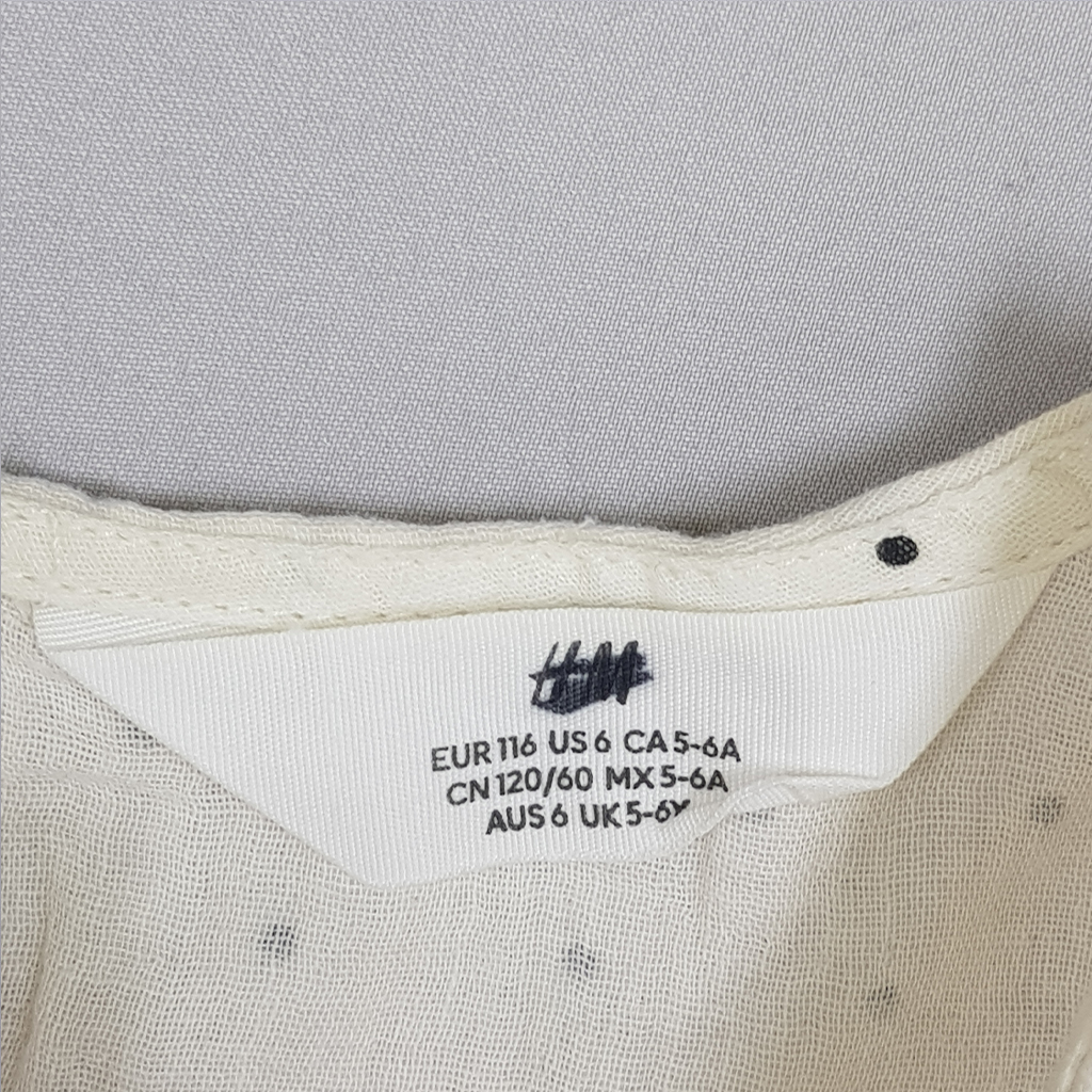 سارافون دخترانه 28646 سایز 1.5 تا 12 سال مارک H&M
