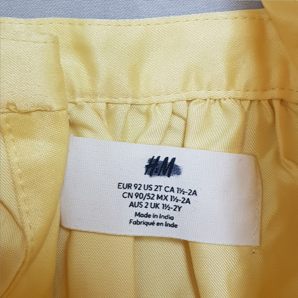 سارافون دخترانه 28592 سایز 1.5 تا 10 سال کد 2 مارک H&M