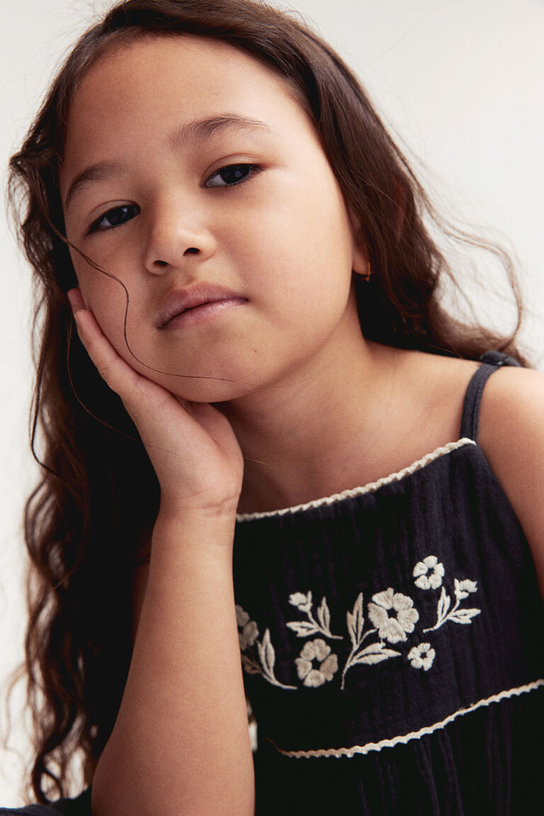 سارافون دخترانه 28631 سایز 12 ماه تا 12 سال مارک H&M