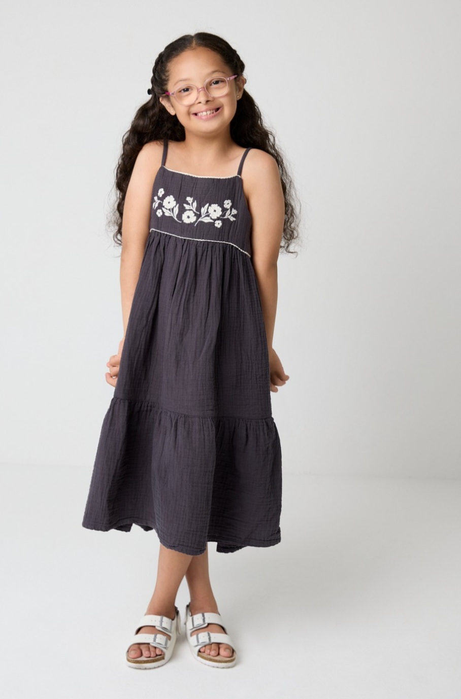 سارافون دخترانه 28631 سایز 12 ماه تا 12 سال مارک H&M