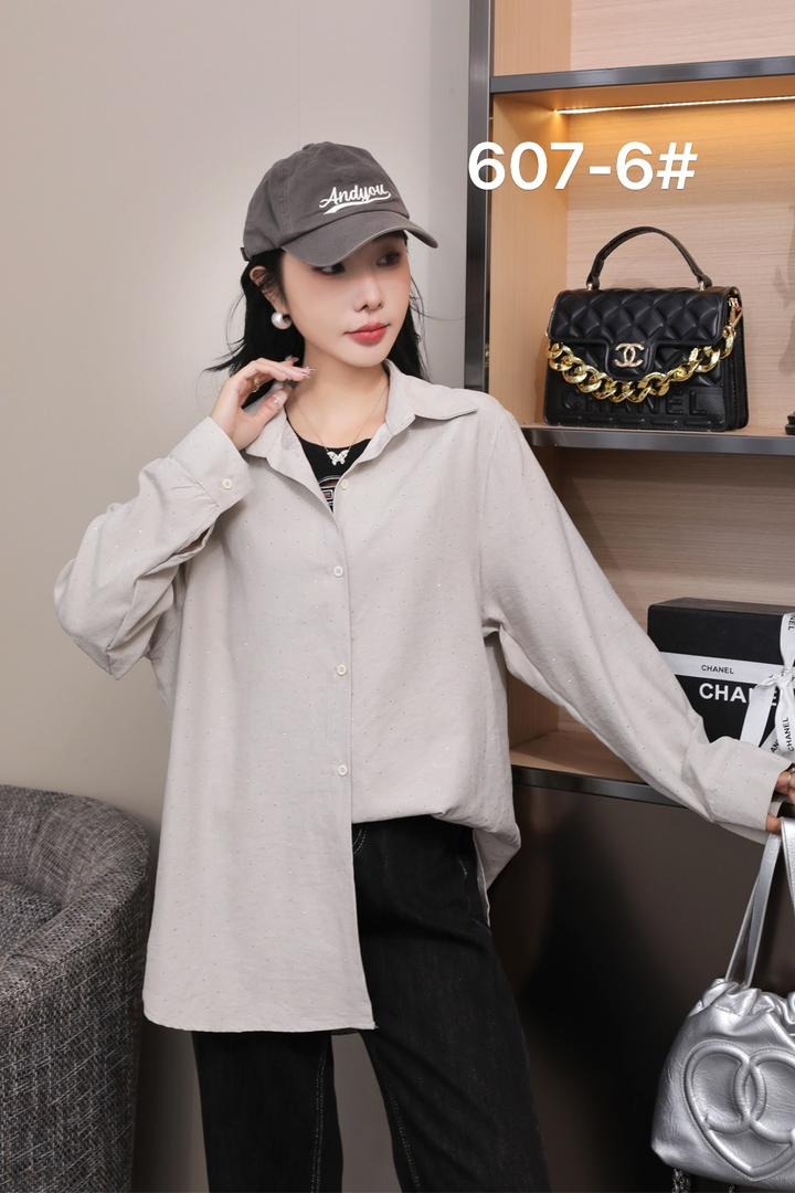شومیز نگین دار زنانه کد 418029