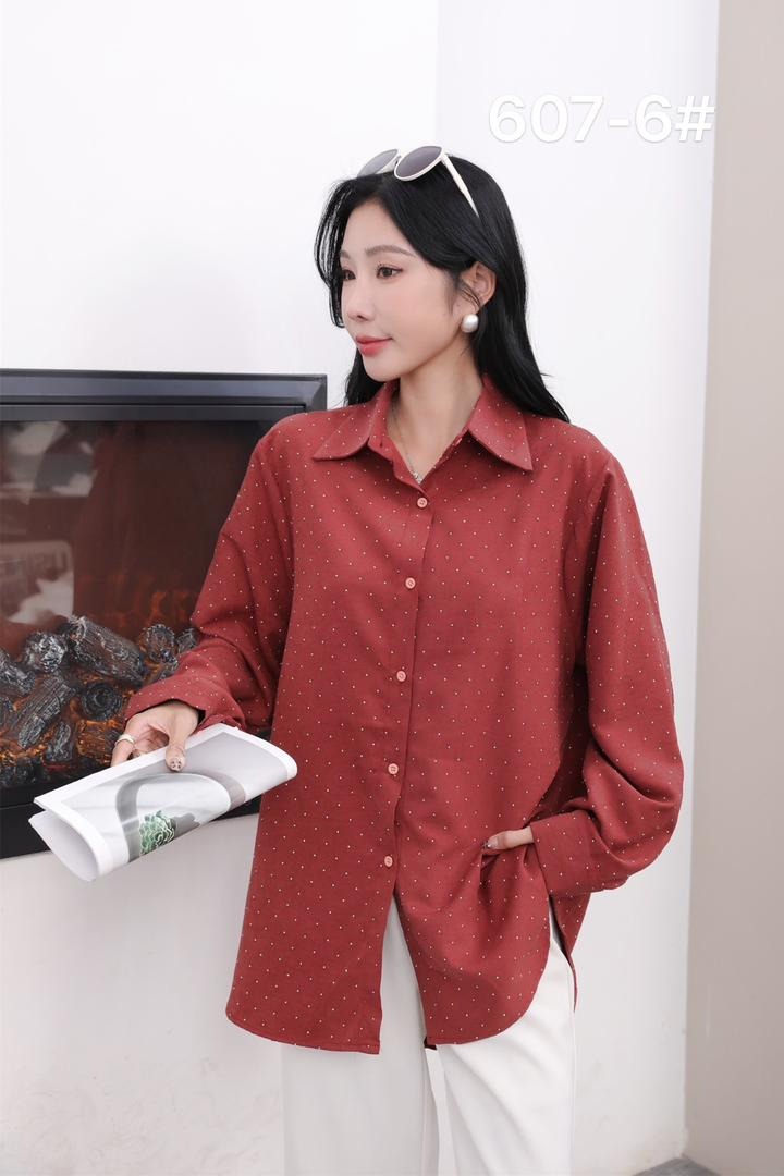 شومیز نگین دار زنانه کد 418029