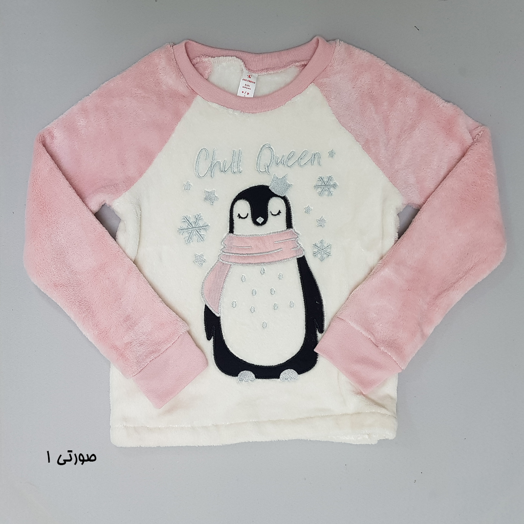 بلوز حوله ای بچگانه 28710 سایز 2 تا 14 سال