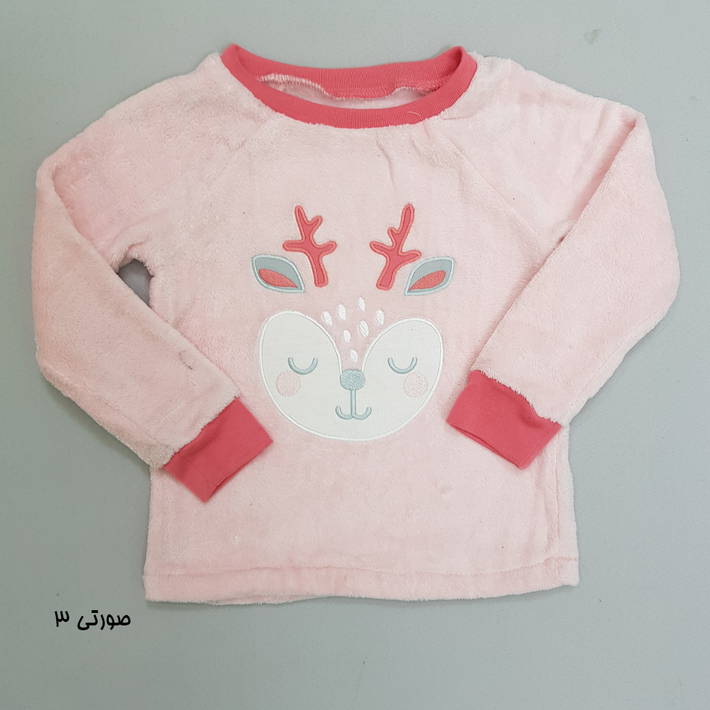 بلوز حوله ای بچگانه 28710 سایز 2 تا 14 سال