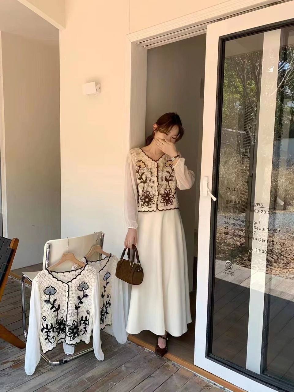شومیز آستین حریر زنانه کد 418069