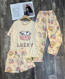 ست سه تیکه زنانه کد 418080