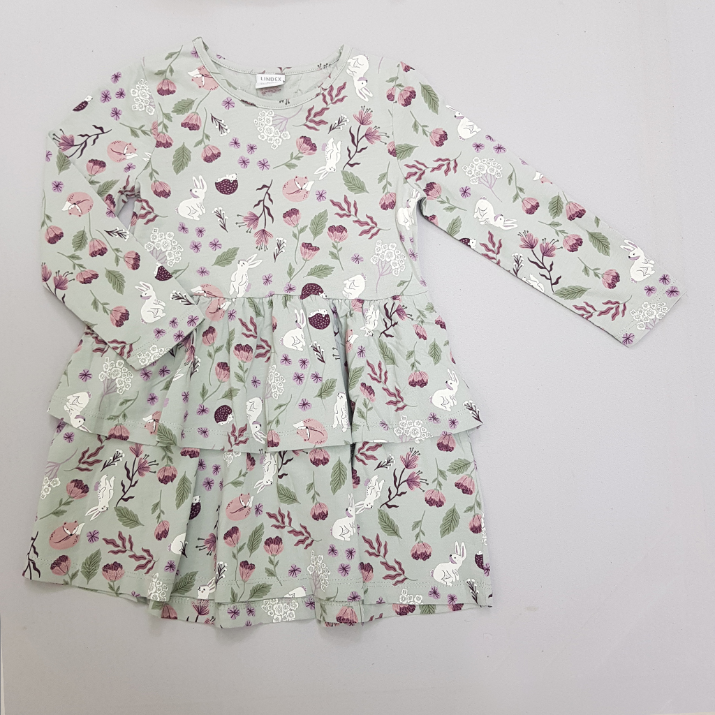 سارافون دخترانه 28782 سایز 1.5 تا 8 سال کد 2 مارک LINDEX