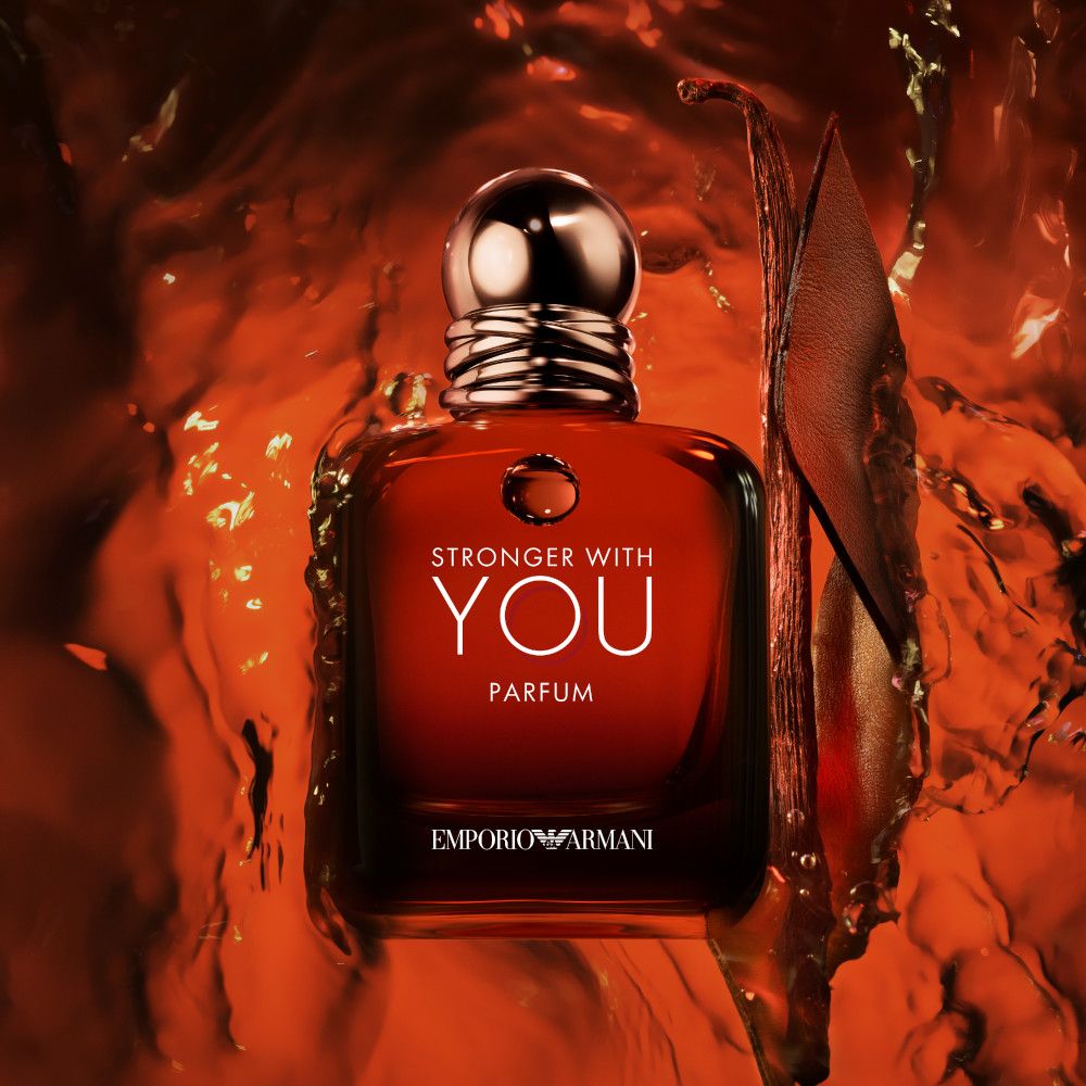 ادکلن مردانه Emporio Armani – Stronger With You Parfum حجم 100 میلی‌لیتر (تستر) کد 2076