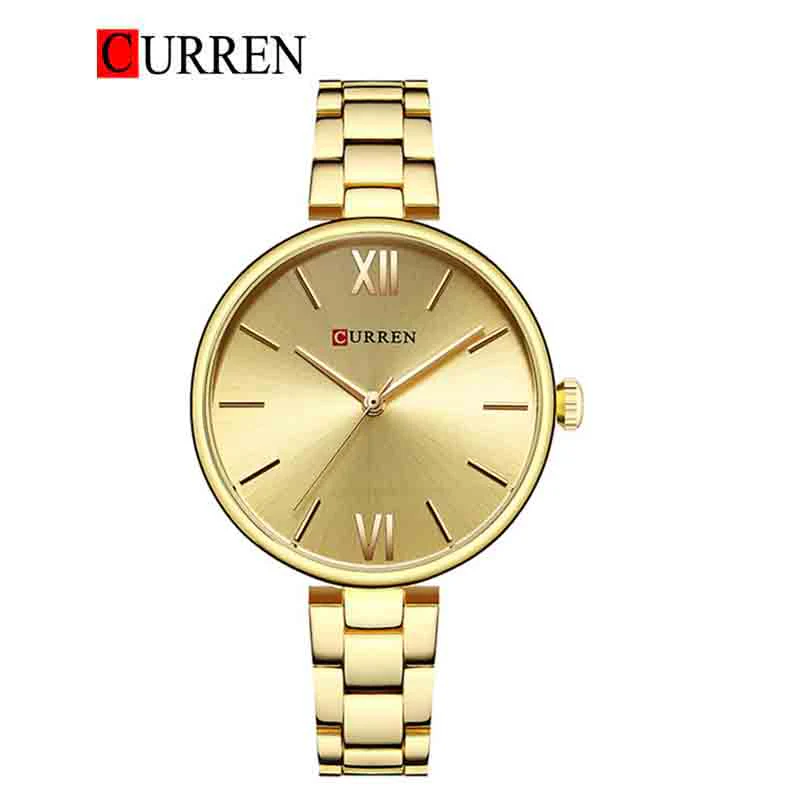 ساعت مچی زنانه برند CURREN 9017 کد 2165