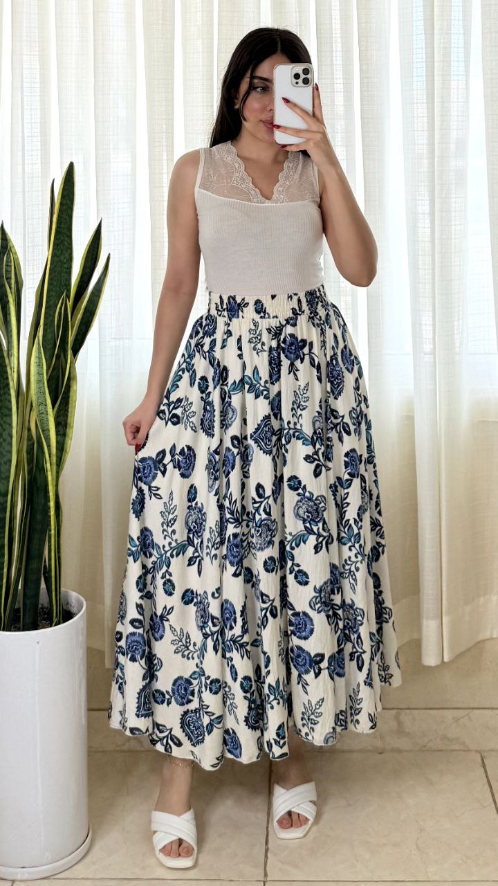 دامن تمام کلوش زنانه کد 418111