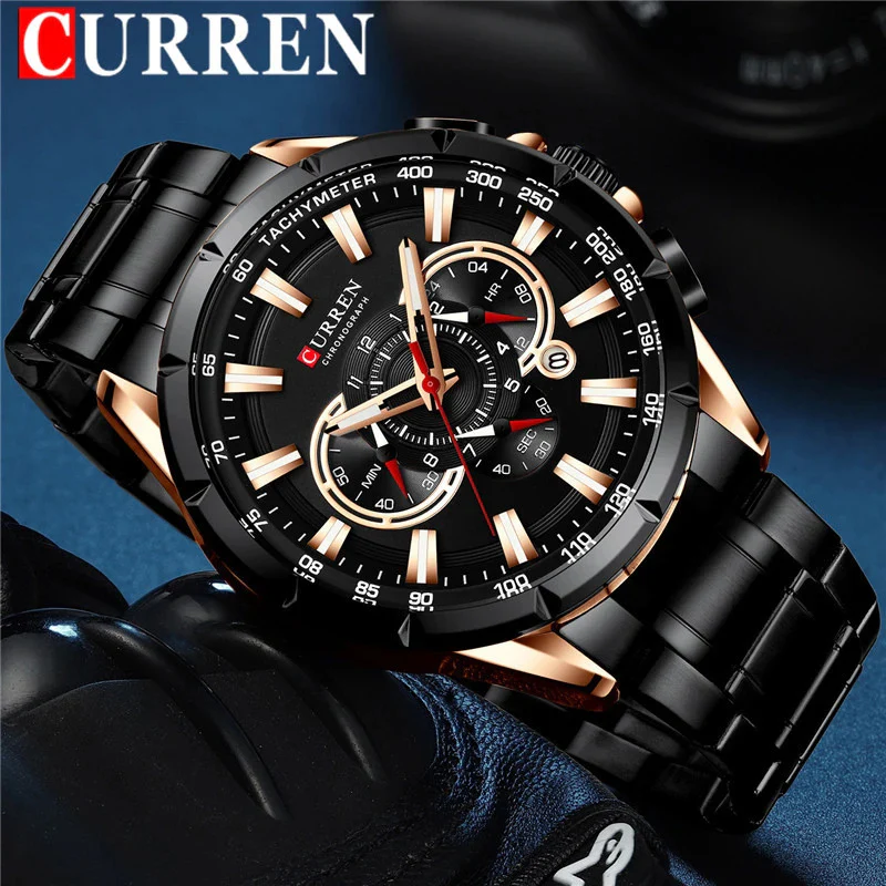 ساعت مچی مردانه برند CURREN 8363 کد 2273