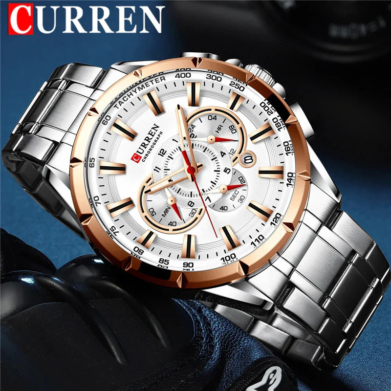 ساعت مچی مردانه برند CURREN 8363 کد 2273