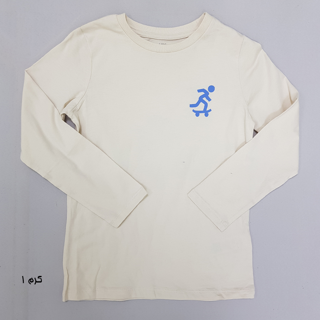 بلوز پسرانه 28765 سایز 6 تا 16 سال کد 1 مارک M&S   *