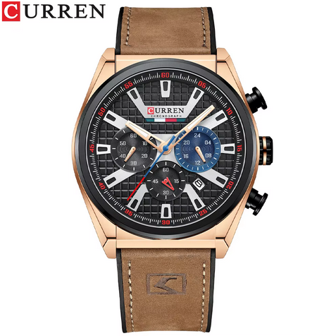 ساعت مچی مردانه برند CURREN 8392 کد 2282