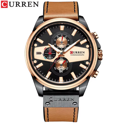 ساعت مچی مردانه برند CURREN 8394 کد 2284
