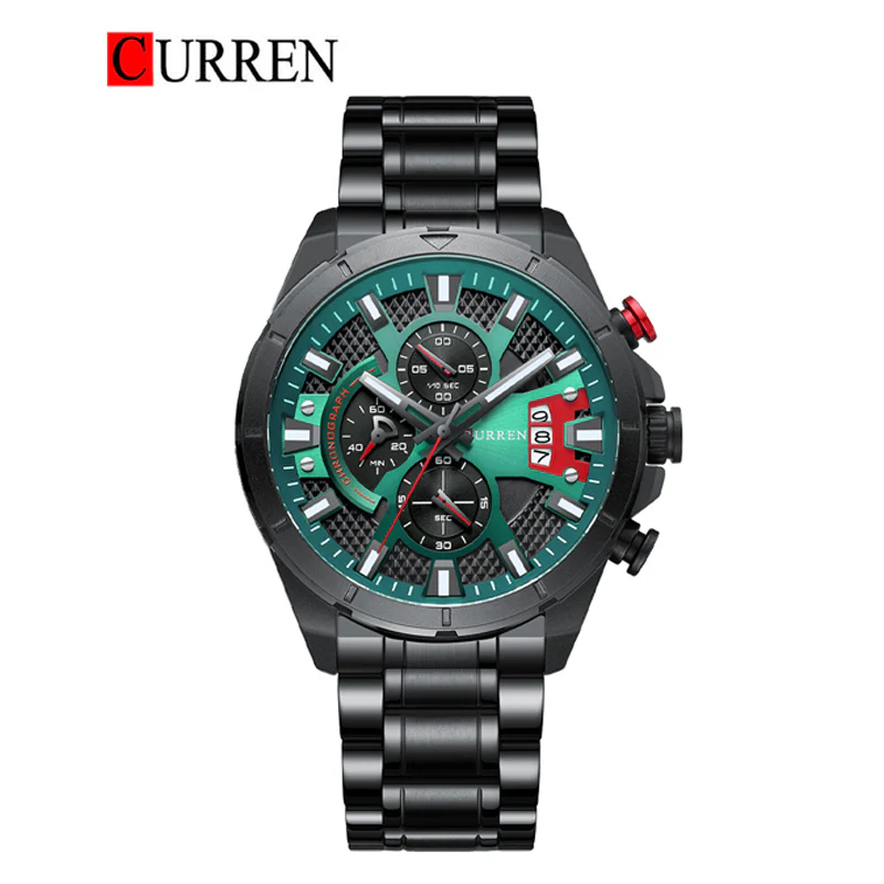 ساعت مچی کرونوگراف مردانه برند 8401 CURREN  کد 2211