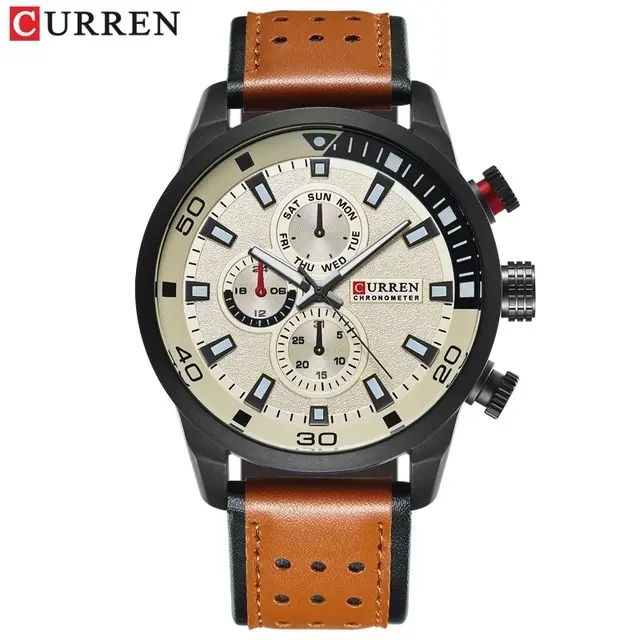 ساعت مچی مردانه برند CURREN 8250 کد 2384