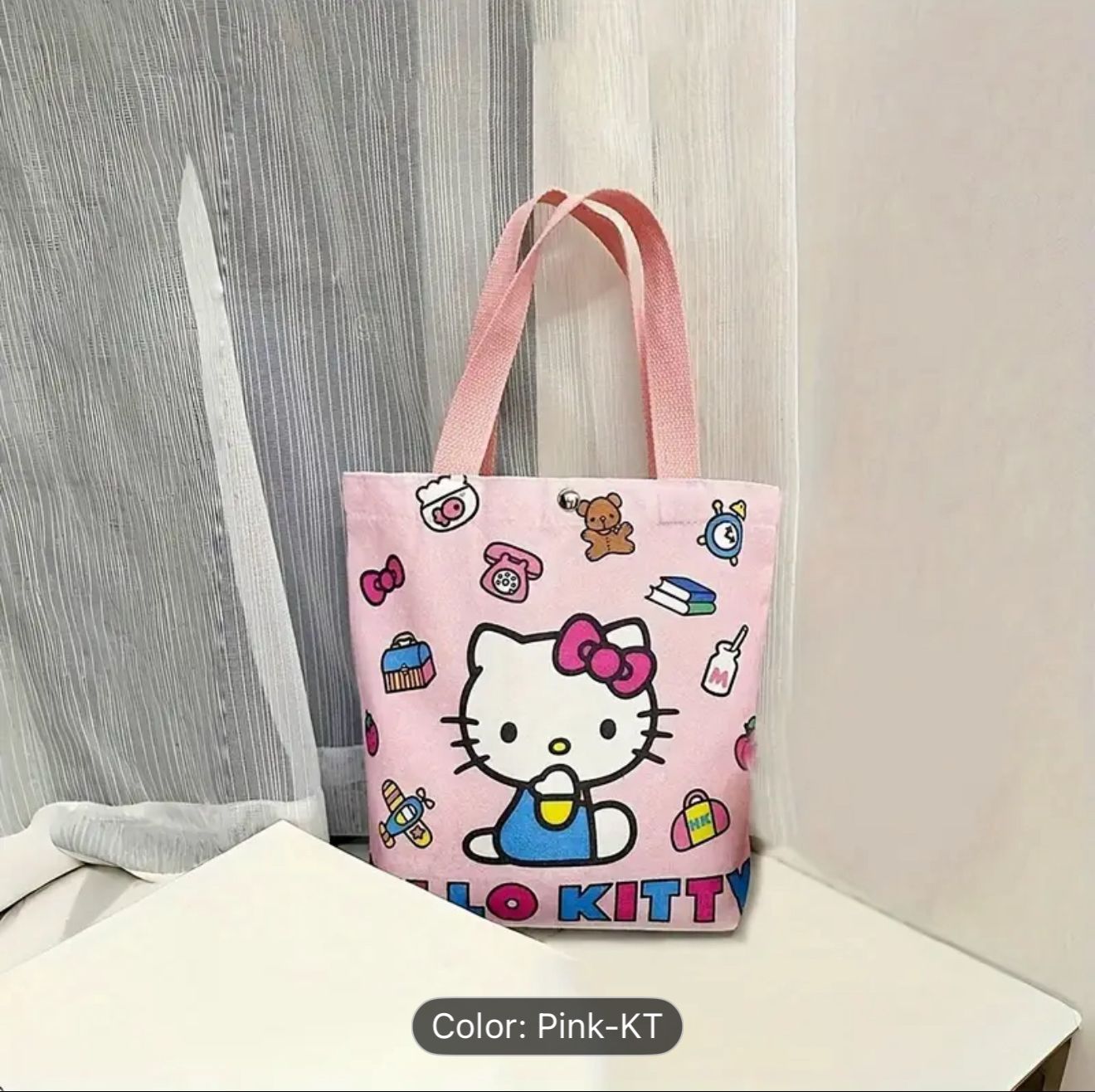 کیف پارچه ای زنانه هلو کیتی برند سانریو (Sanrio) کد 2293