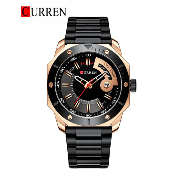 ساعت مچی مردانه برند CURREN 8344 کد 2436