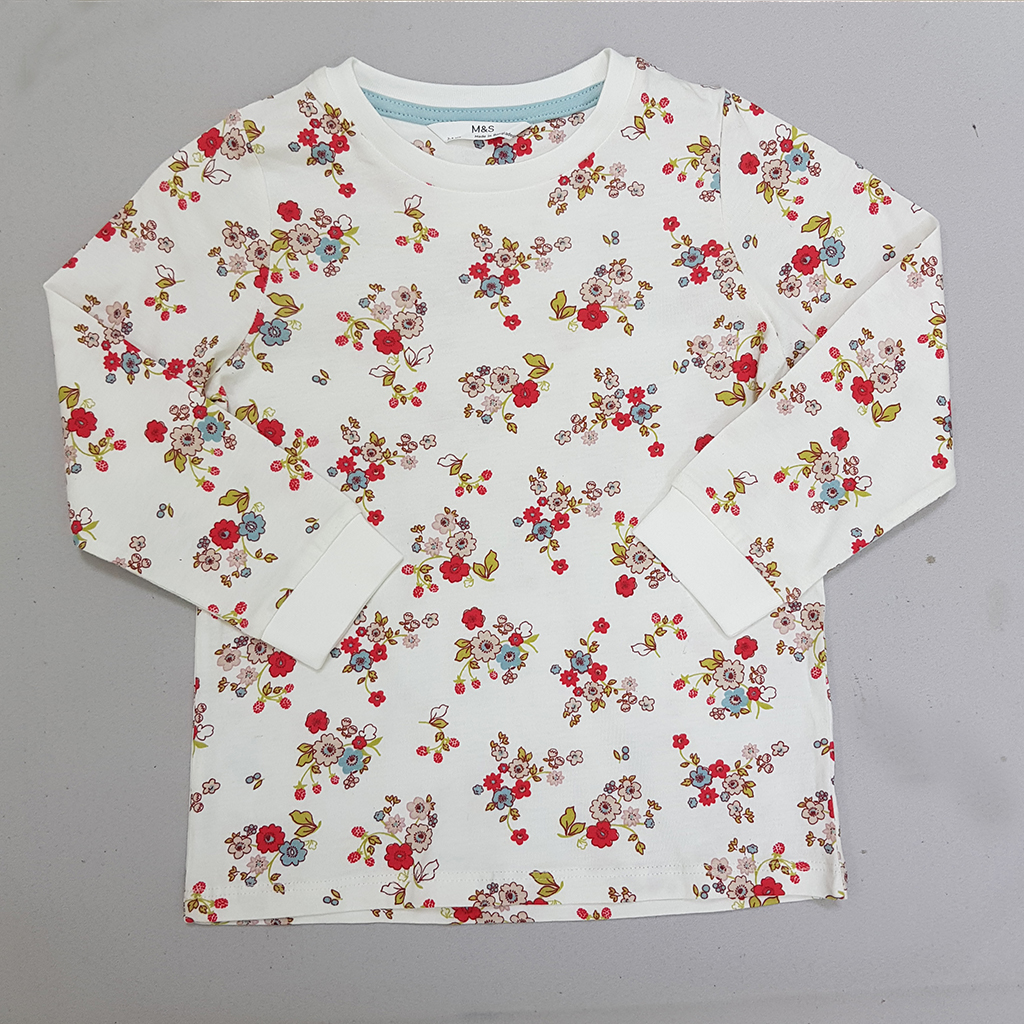 بلوز دخترانه 28752 سایز 1 تا 8 سال کد 2 مارک M&S