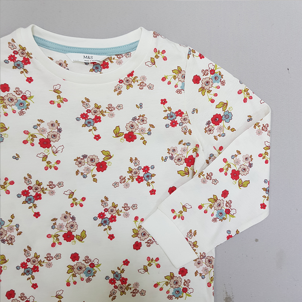 بلوز دخترانه 28752 سایز 1 تا 8 سال کد 2 مارک M&S