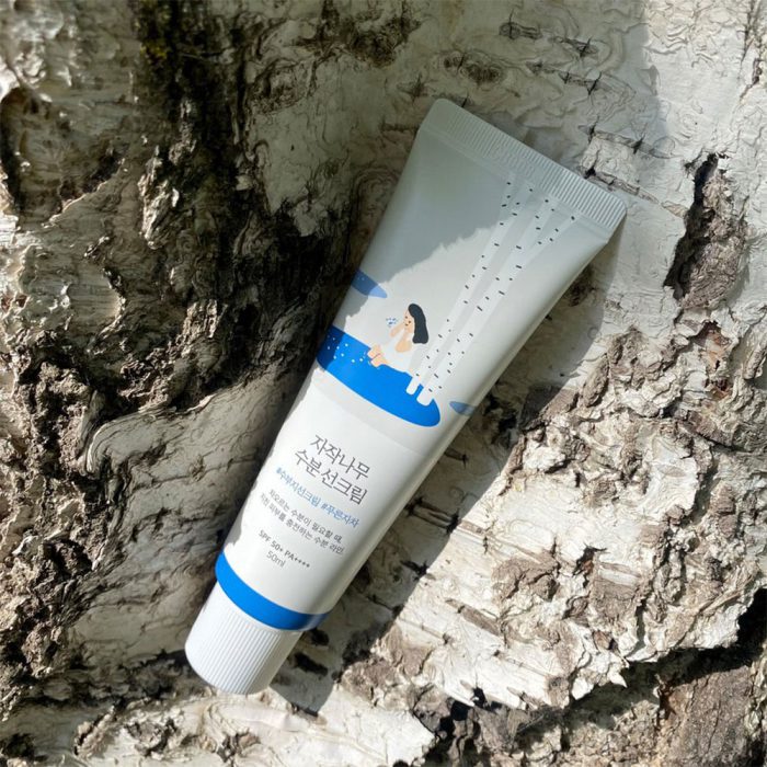 کرم ضدآفتاب ضدالتهاب مرطوب کننده راندلب Round Lab Birch Juice Moisturizing Sunscreen کد 2686