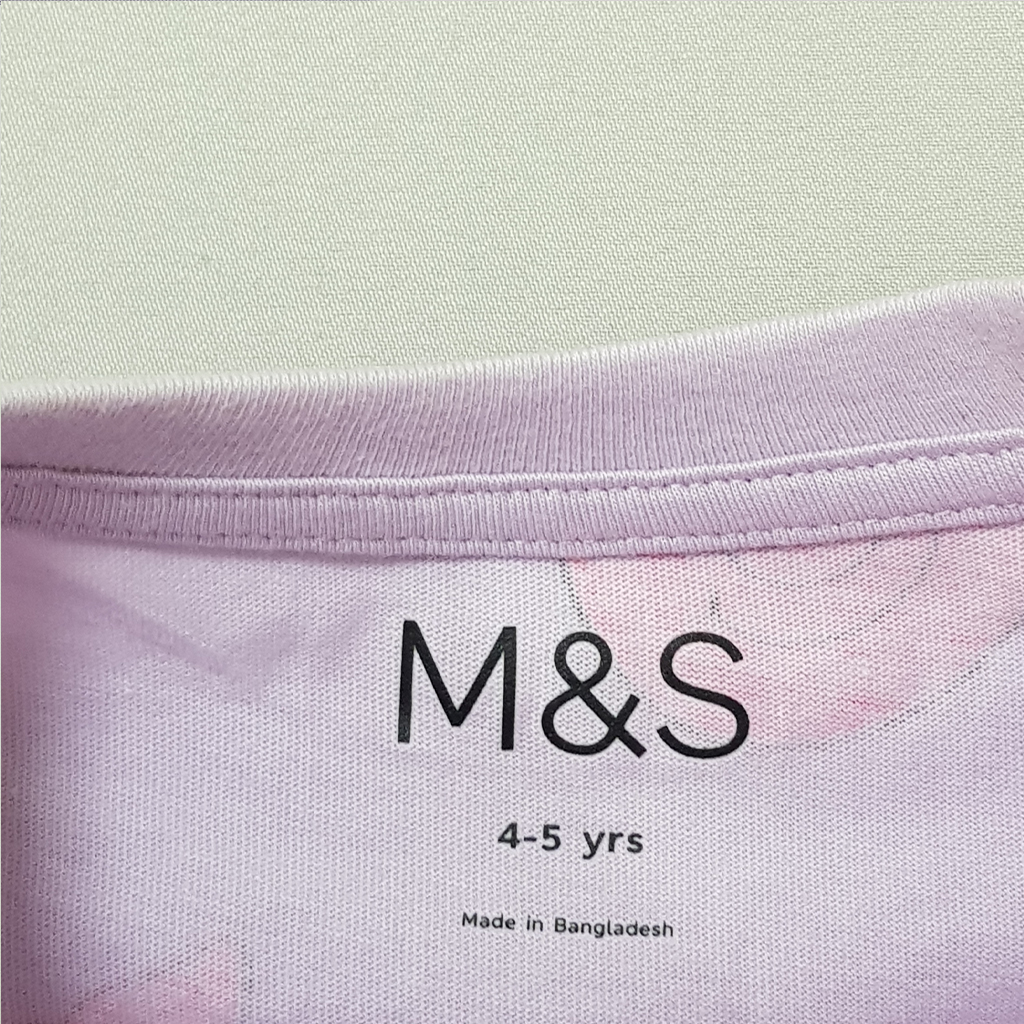 بلوز دخترانه 28744 سایز 4 تا 14 سال کد 2 مارک M&S   *